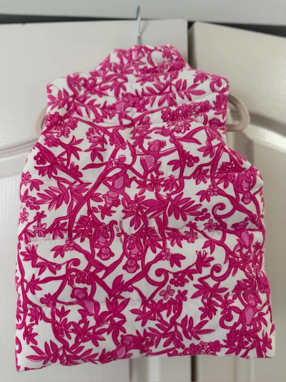 Lilly Pulitzer reversible kids vest size 4